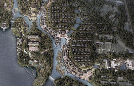 【省裝集團】再次助力旅發(fā)大會，中標(biāo)河北臨城藍天岐山小鎮(zhèn)項目群裝修工程